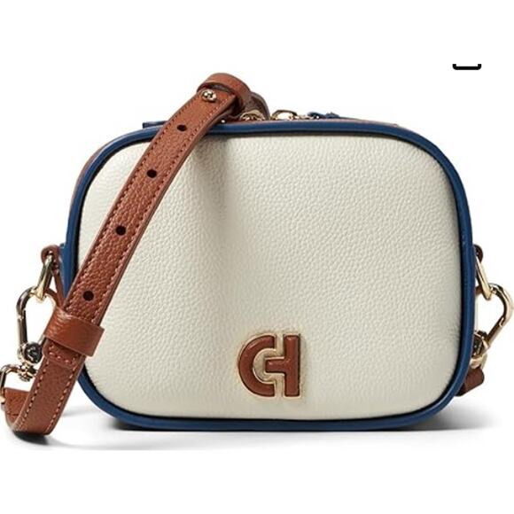 Cole Haan Essential Crossbody Camera Bag, Bright Blue 7"x5"x3.5"